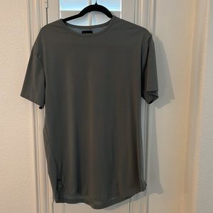 Cuts Clothing Curved Hem T-Shirt